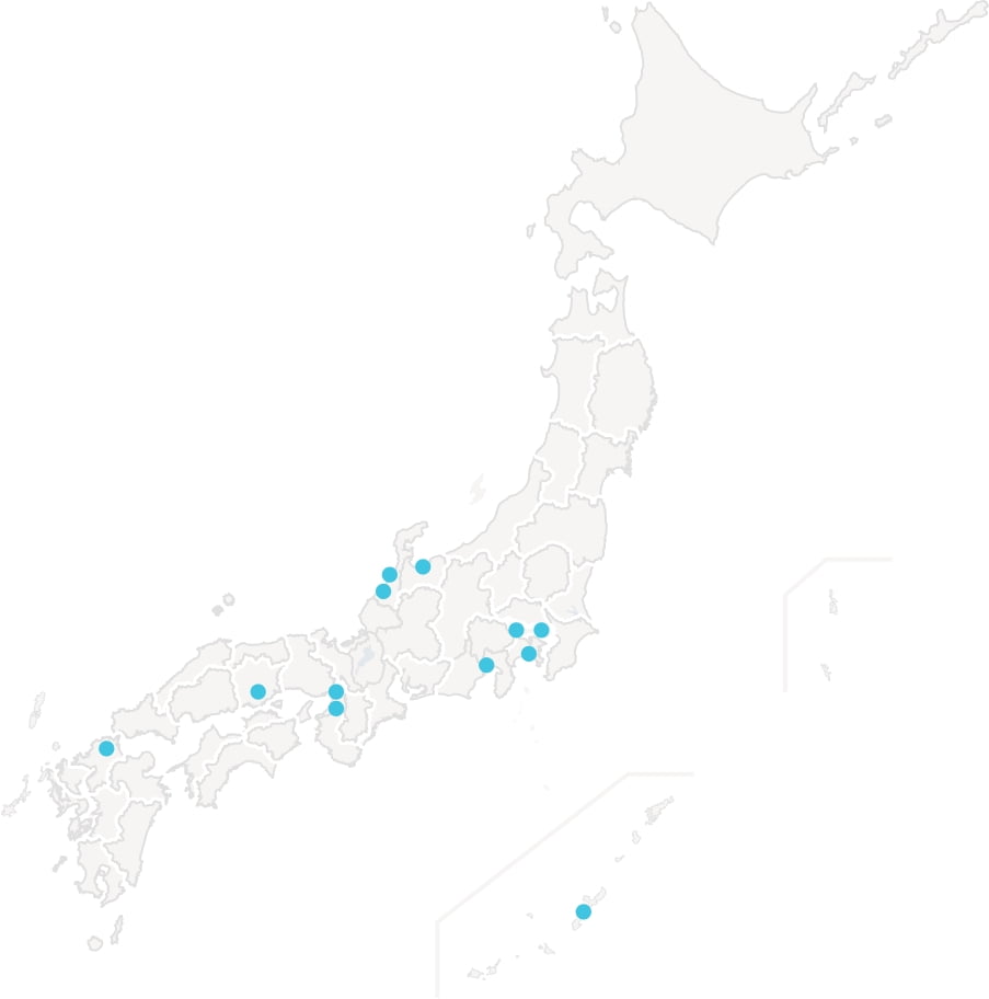 e クリニック 全国12院 マップ