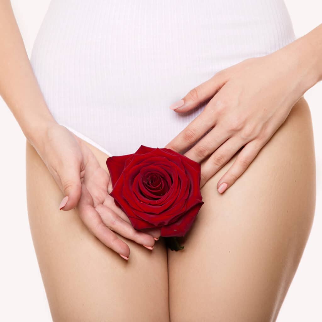 デリケートゾーンに悩みのある女性