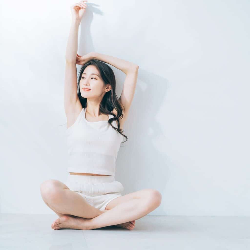 脇の臭いがしない女性のイメージ